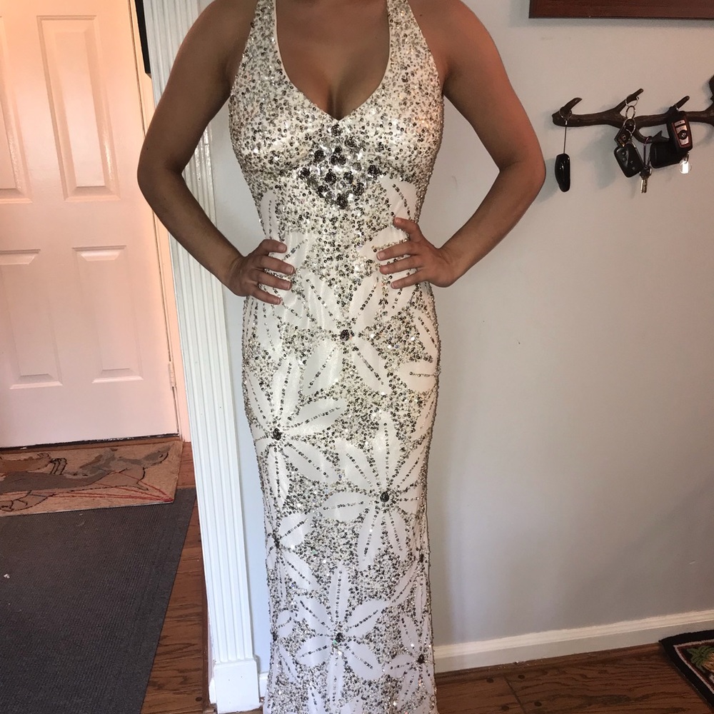 Sparkly prom dress